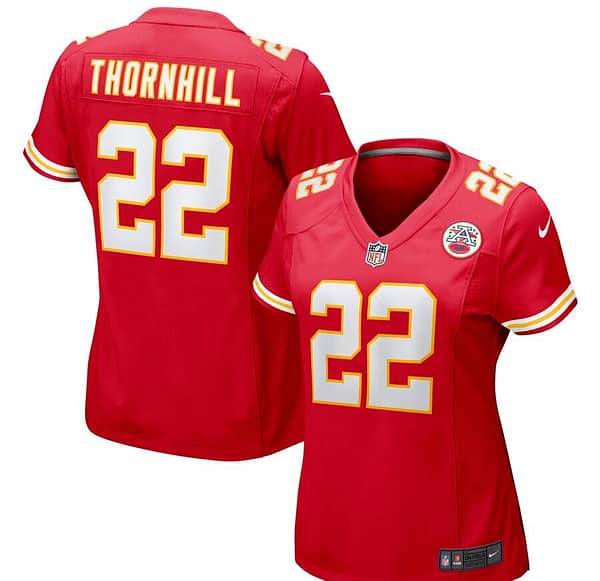 Women's Juan Thornhill Red Player Limited Team Jersey