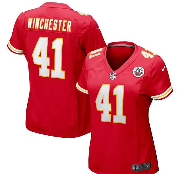 Women's James Winchester Red Player Limited Team Jersey