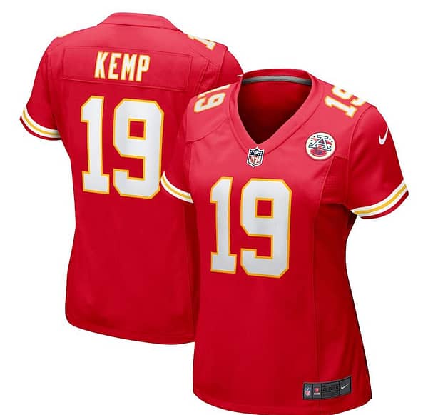 Women's Marcus Kemp Red Player Limited Team Jersey