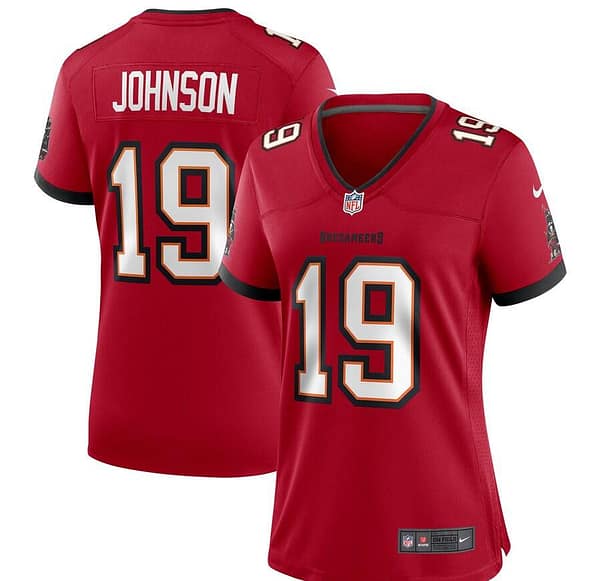 Women's Keyshawn Johnson Red Retired Player Limited Team Jersey