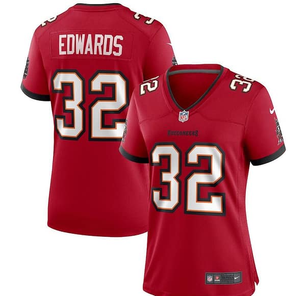 Women's Mike Edwards Red Player Limited Team Jersey