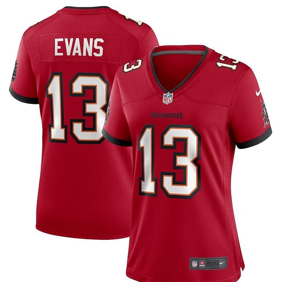 Women's Mike Evans Red Player Limited Team Jersey