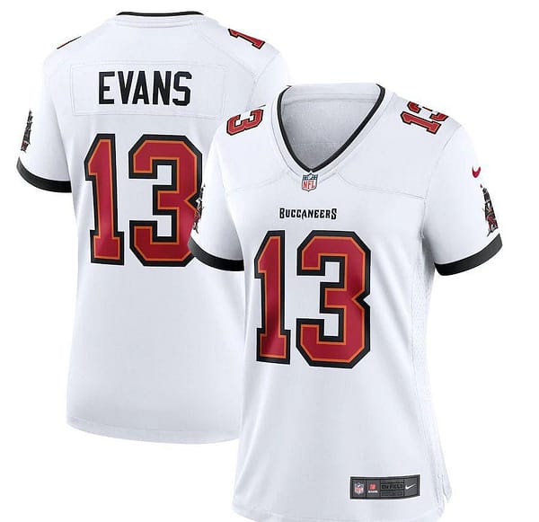 Women's Mike Evans White Player Limited Team Jersey