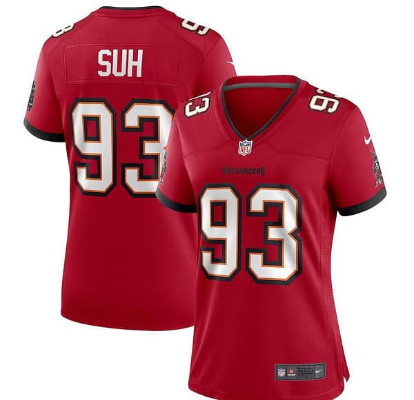 Women's Ndamukong Suh Red Player Limited Team Jersey