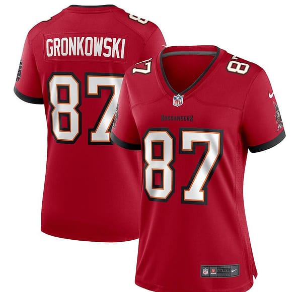 Women's Rob Gronkowski Red Player Limited Team Jersey
