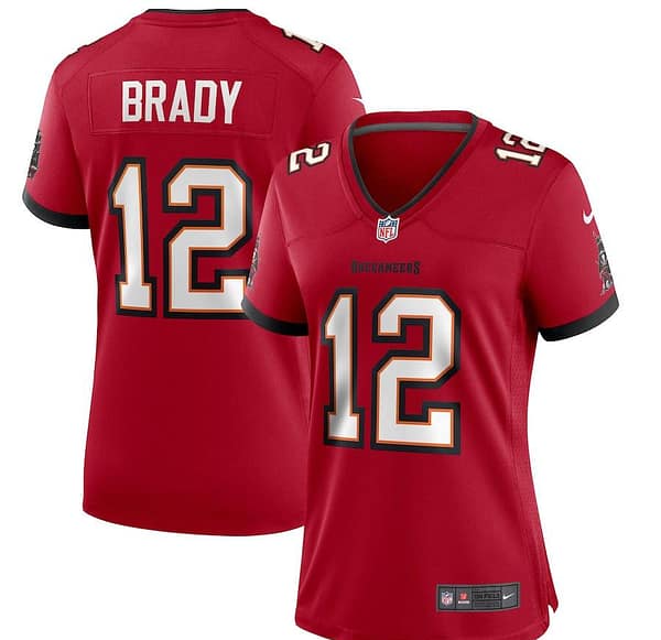 Women's Tom Brady Red Player Limited Team Jersey