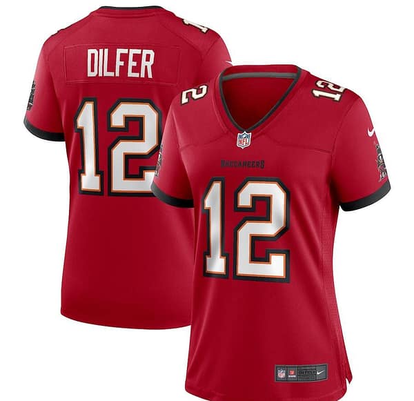 Women's Trent Dilfer Red Retired Player Limited Team Jersey