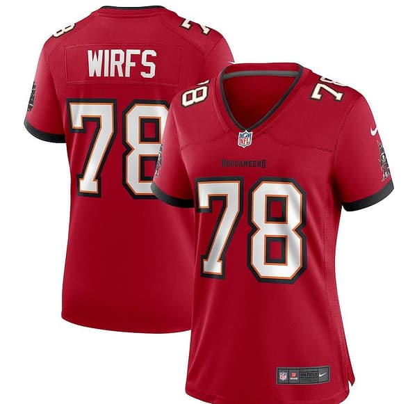 Women's Tristan Wirfs Red Player Limited Team Jersey