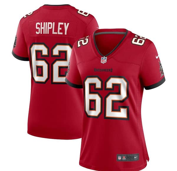 Women's A.Q. Shipley Red Player Limited Team Jersey