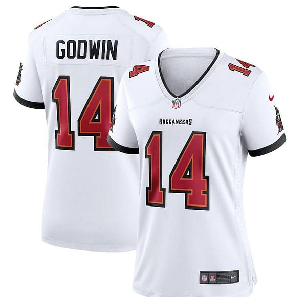 Women's Chris Godwin White Player Limited Team Jersey