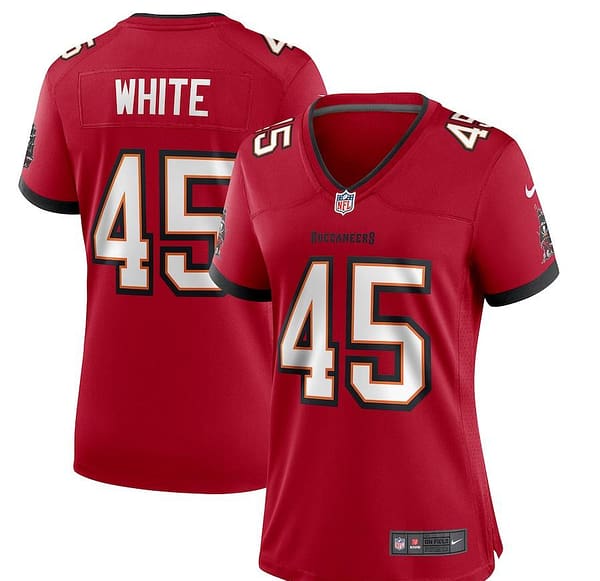 Women's Devin White Red Player Limited Team Jersey