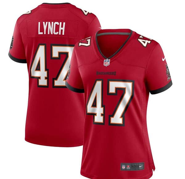 Women's John Lynch Red Retired Player Limited Team Jersey
