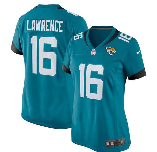 Women's Trevor Lawrence Teal 2021 Draft First Round Pick Player Limited Team Jersey