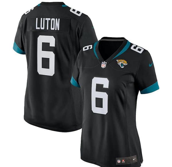 Women's Jake Luton Black Player Limited Team Jersey