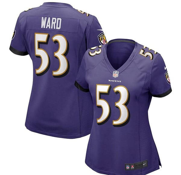 Women's Jihad Ward Purple Player Limited Team Jersey