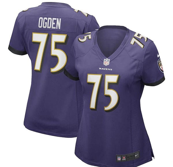 Women's Jonathan Ogden Purple Retired Player Limited Team Jersey
