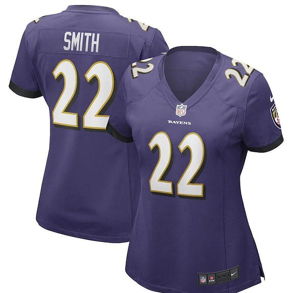 Women's Jimmy Smith Purple Player Limited Team Jersey