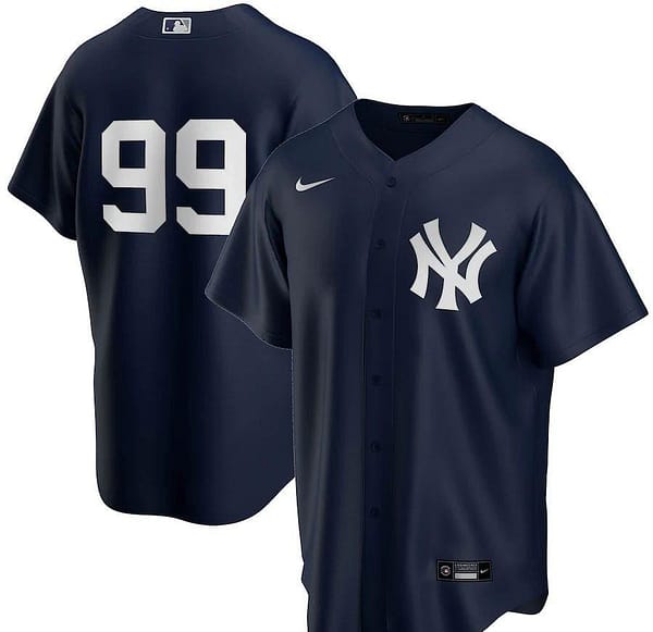 Men's Aaron Judge Navy 2020 Alternate Home Player Team Jersey