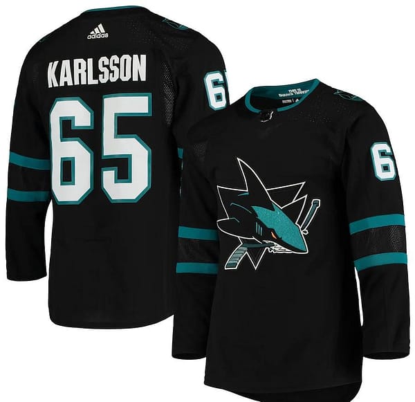 Women's Erik Karlsson Black Alternate Player Team Jersey