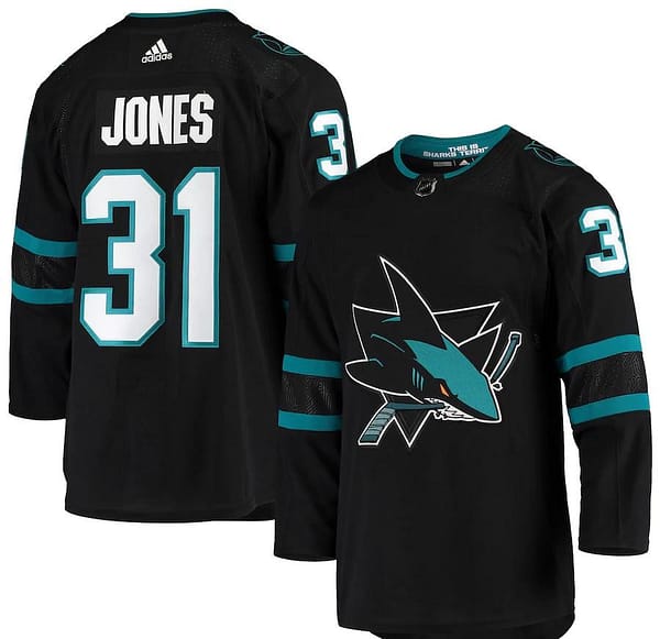 Women's Martin Jones Black Alternate Team Jersey