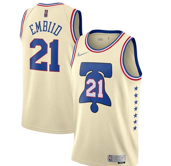 Earned Edition Club Team Jersey - Joel Embiid - Youth