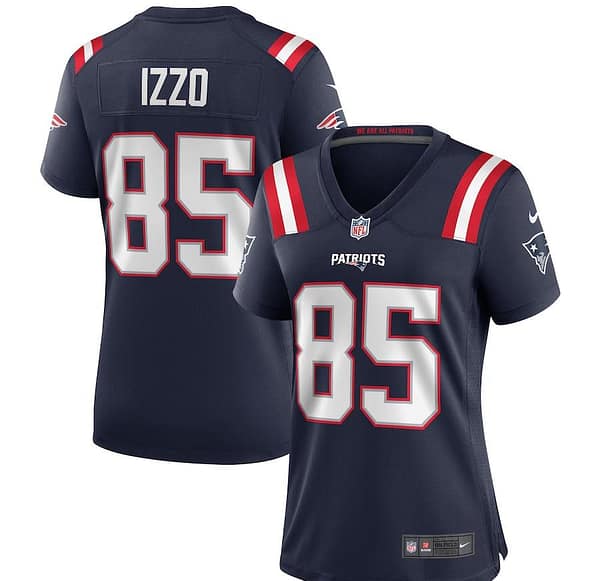 Women's Ryan Izzo Navy Player Limited Team Jersey