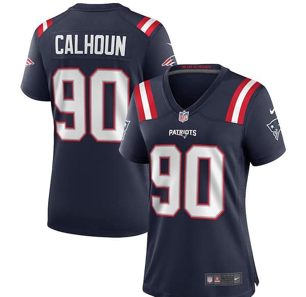 Women's Shilique Calhoun Navy Player Limited Team Jersey