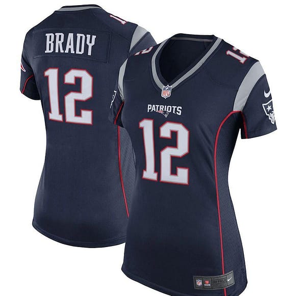 Women's Tom Brady Navy Blue Player Limited Team Jersey