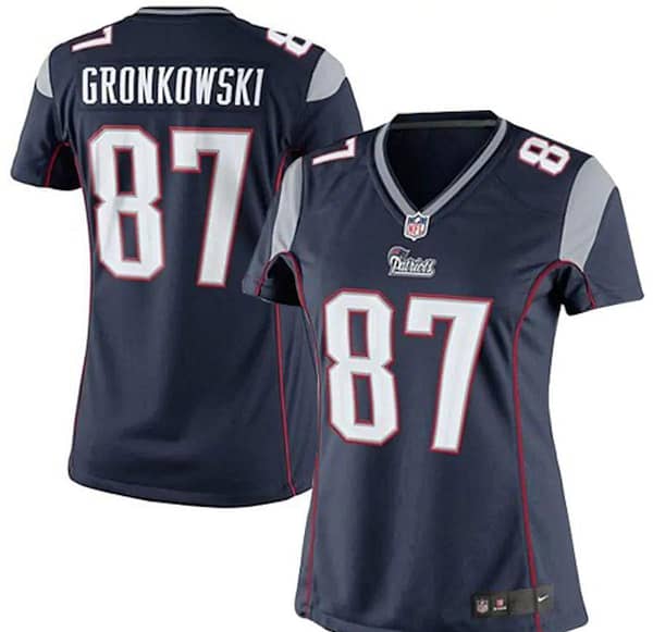 Women's Rob Gronkowski Navy Blue Player Limited Team Jersey