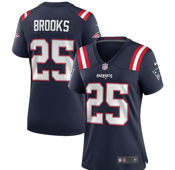 Women's Terrence Brooks Navy Player Limited Team Jersey