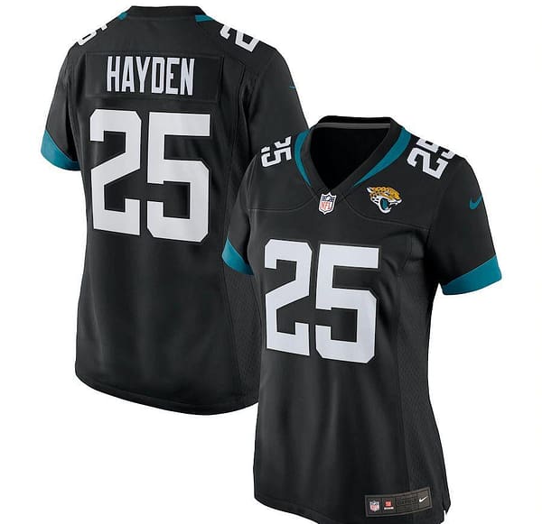 Women's D.J. Hayden Black Player Limited Team Jersey