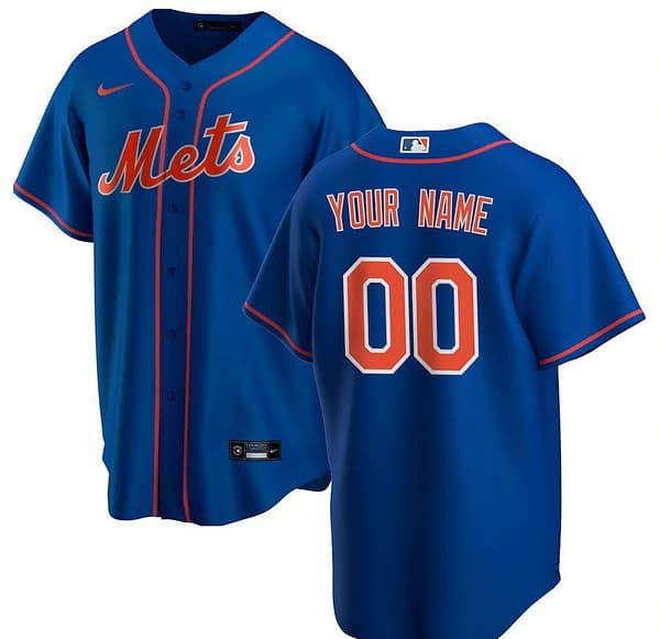 Men's Royal Alternate 2020 Custom Team Jersey