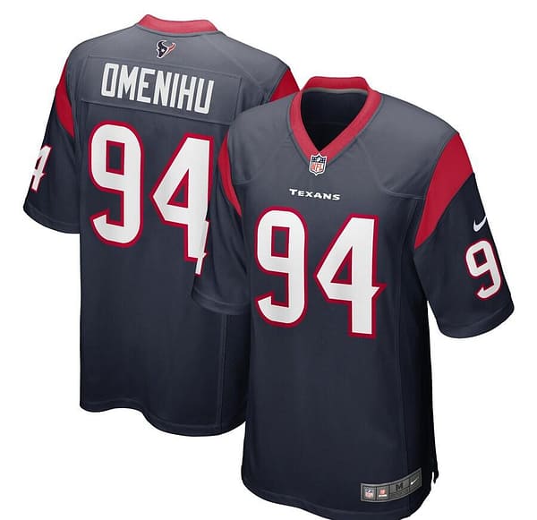 Men's Charles Omenihu Navy Player Limited Team Jersey
