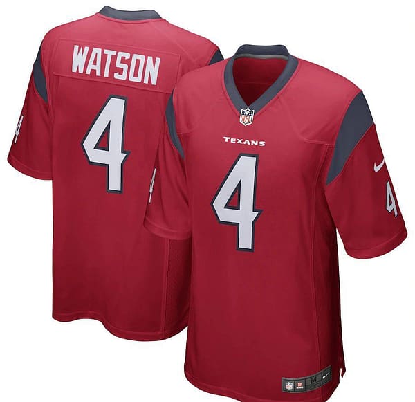 Men's Deshaun Watson Red Player Limited Team Jersey