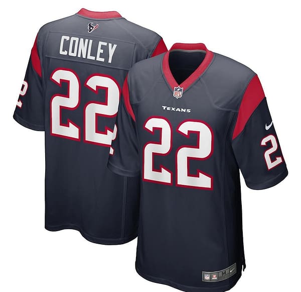 Men's Gareon Conley Navy Player Limited Team Jersey