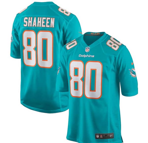 Men's Adam Shaheen Aqua Player Limited Team Jersey