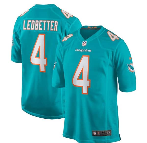 Men's Jonathan Ledbetter Aqua Player Limited Team Jersey