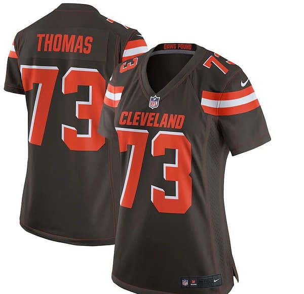 Women's Joe Thomas Brown Player Limited Team Jersey