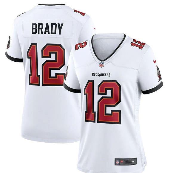 Women's Tom Brady White Player Limited Team Jersey