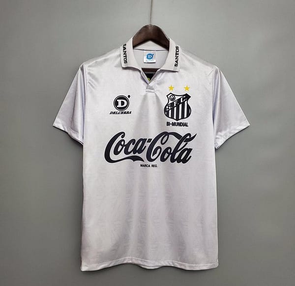 Retro 93/94 Santos Home Jersey