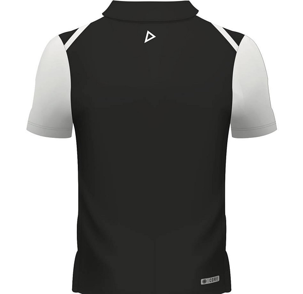 Fiji Airways Mens Sevens Performance Rugby Polo - Black - Image 2