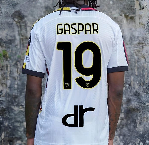 24/25 Leece Away White Jersey - Image 2