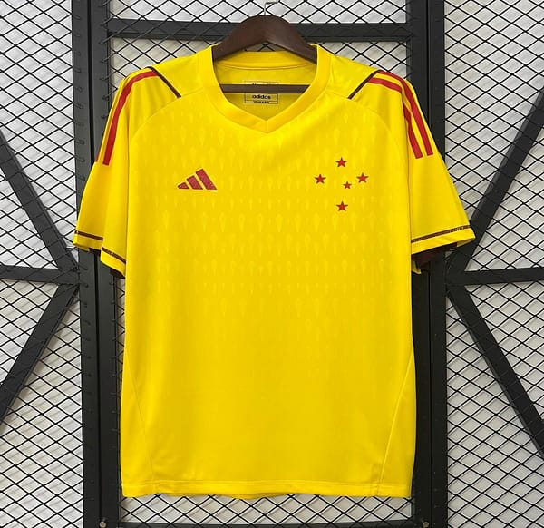 24/25 Cruzeiro Limited Edition Goalkeeper Yellow Jersey