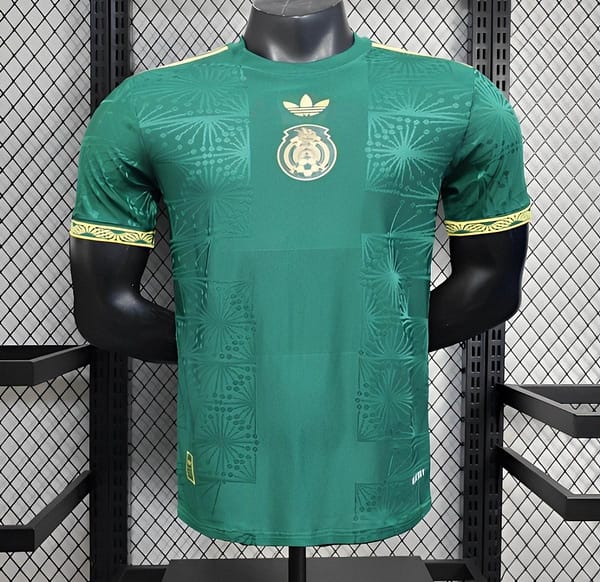 Player Version 2025 Mexico Gold Cup Green Special Jersey