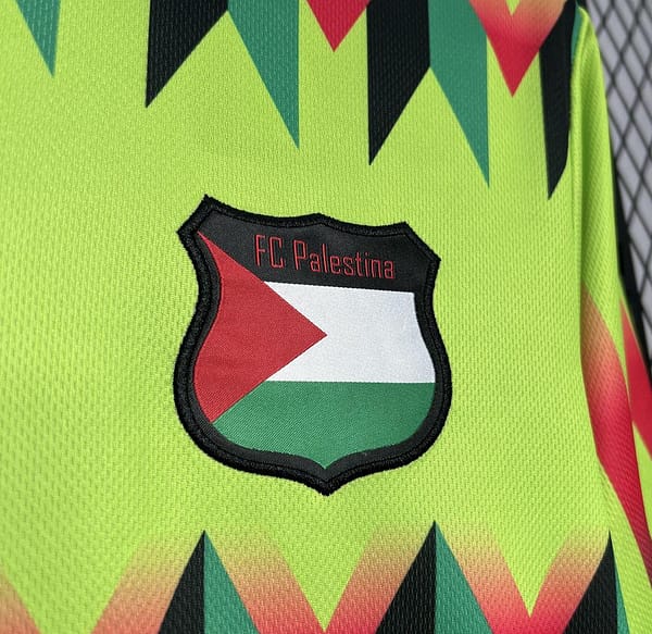 24/25 CD Palestino x Hypepeace Green Jersey S-XXXXL - Image 5