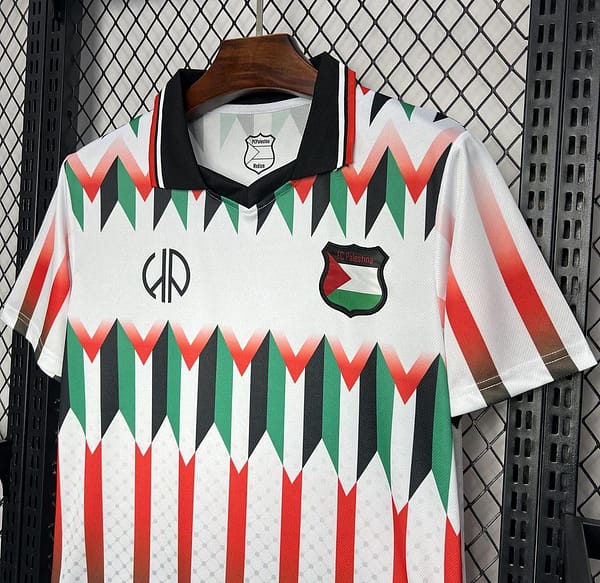 24/25 CD Palestino x Hypepeace White Jersey S-XXXXL - Image 5