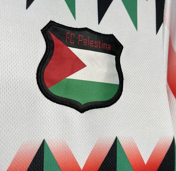 24/25 CD Palestino x Hypepeace White Jersey S-XXXXL - Image 6