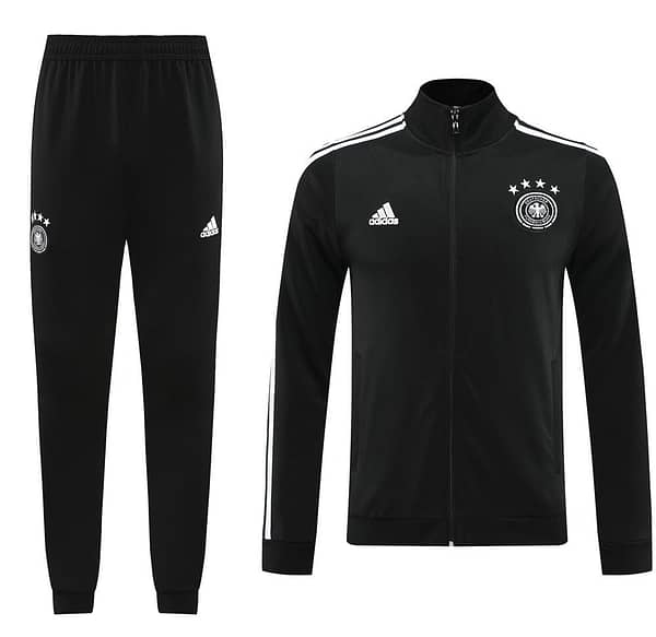 2024 Germany Black Full Zipper Jacket +Long Pants - Image 21