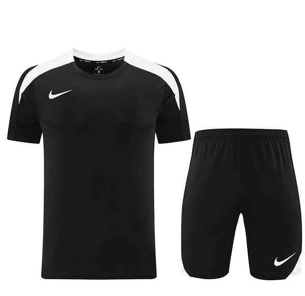 24/25 Nike Black/White Short Sleeve Jersey+Shorts - Image 21