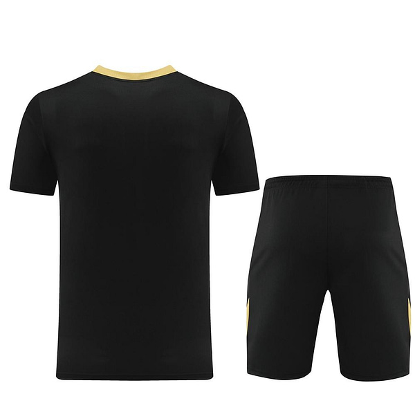 24/25 Nike Black/Golden Short Sleeve Jersey+Shorts - Image 18